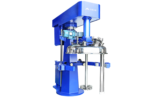 Vacuum Disperser with Scraper