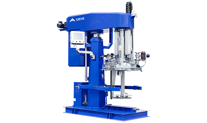Reciprocating Vacuum Disperser With Scraper