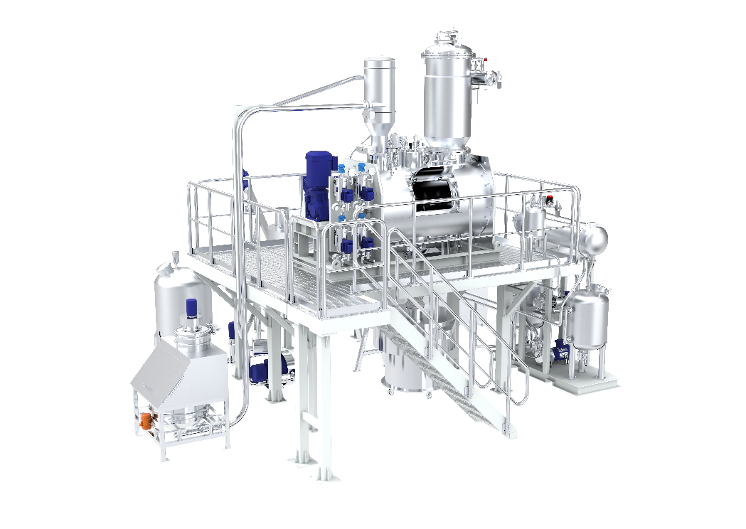 卧式犁刀真空干燥系统